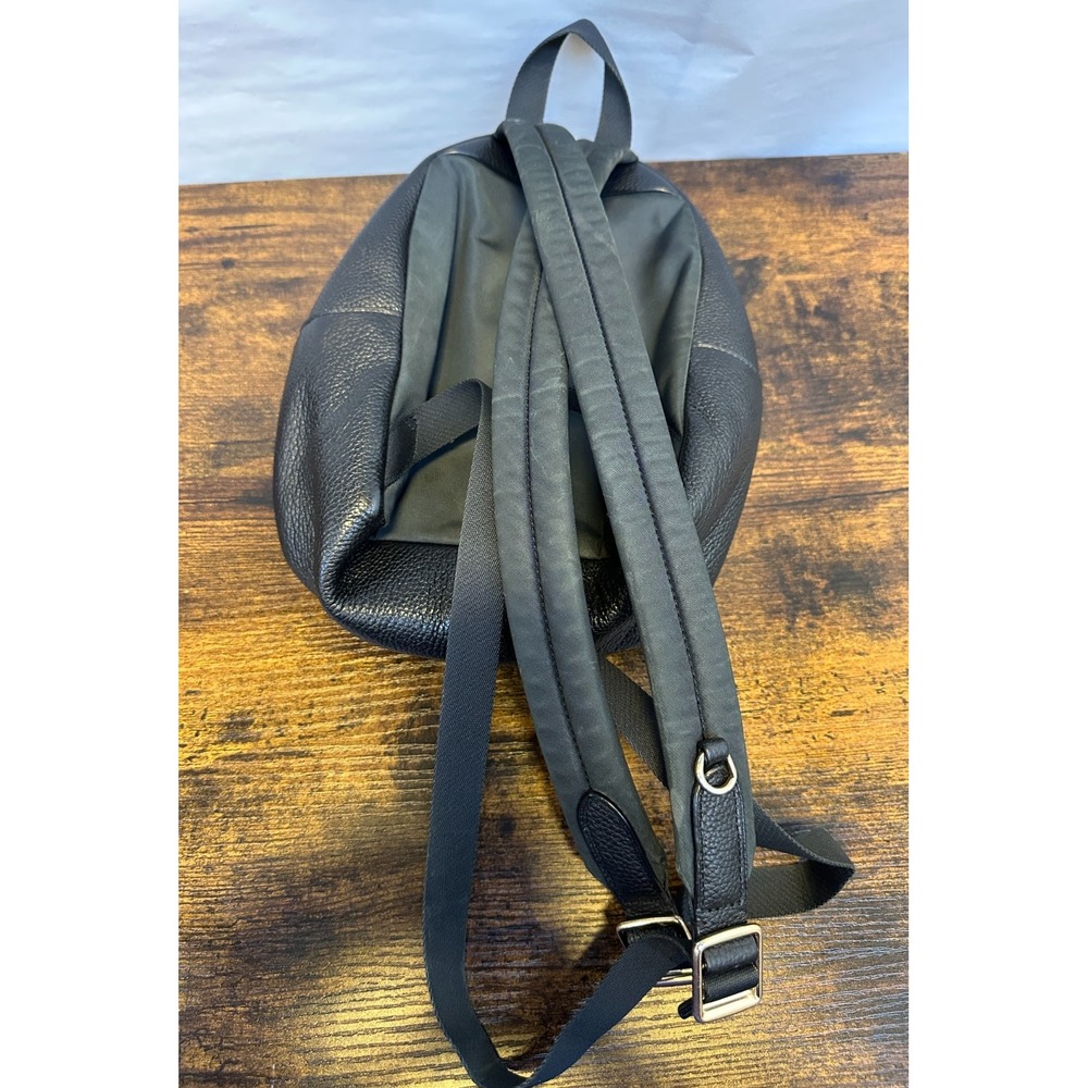 Coach Mini Charlie Backpack Black Pebbled Leather Bag Gold Hardware F38263 - Picture 12 of 16